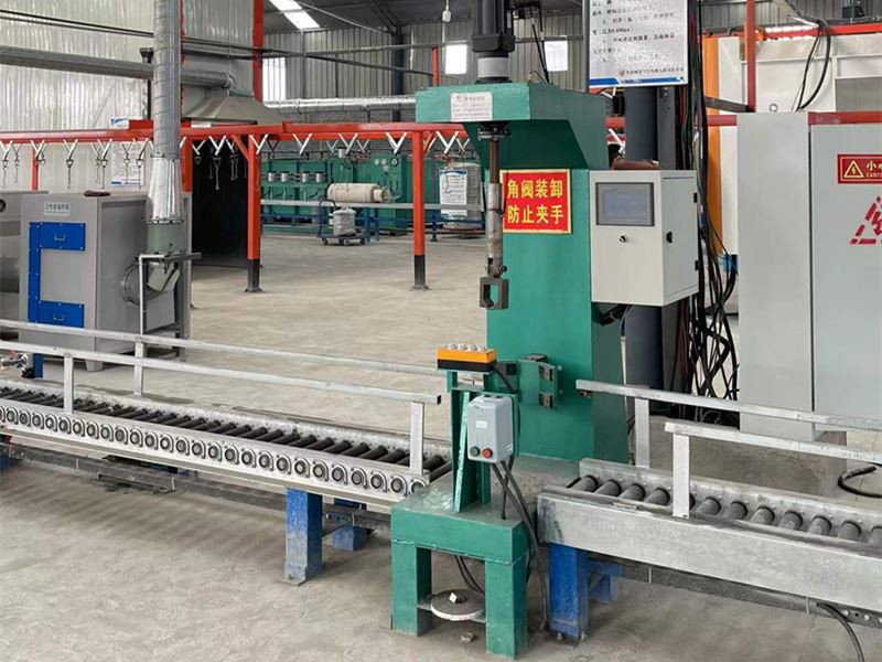 LPG Cylinder In-Line Valve Disassembling Machine